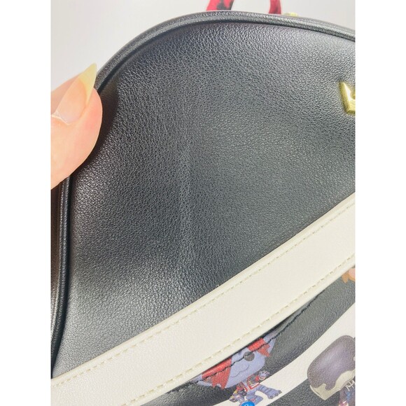 RARE  Loungefly Funko Pop Kingdom Hearts Disney Mickey Sora Goofy Backpack Bag main image 4